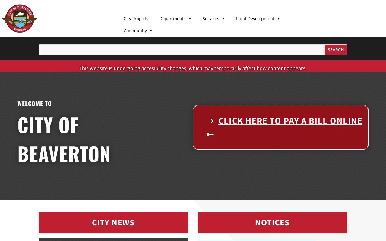Beaverton warrant records local government context from the City of Beaverton page